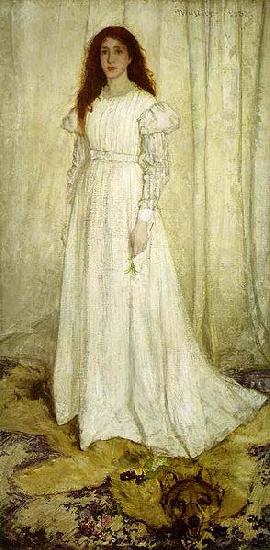 James Abbott Mcneill Whistler Symphony in White,